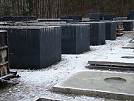 Plac produkacja szamb betonowych Ostrów Wielkopolski